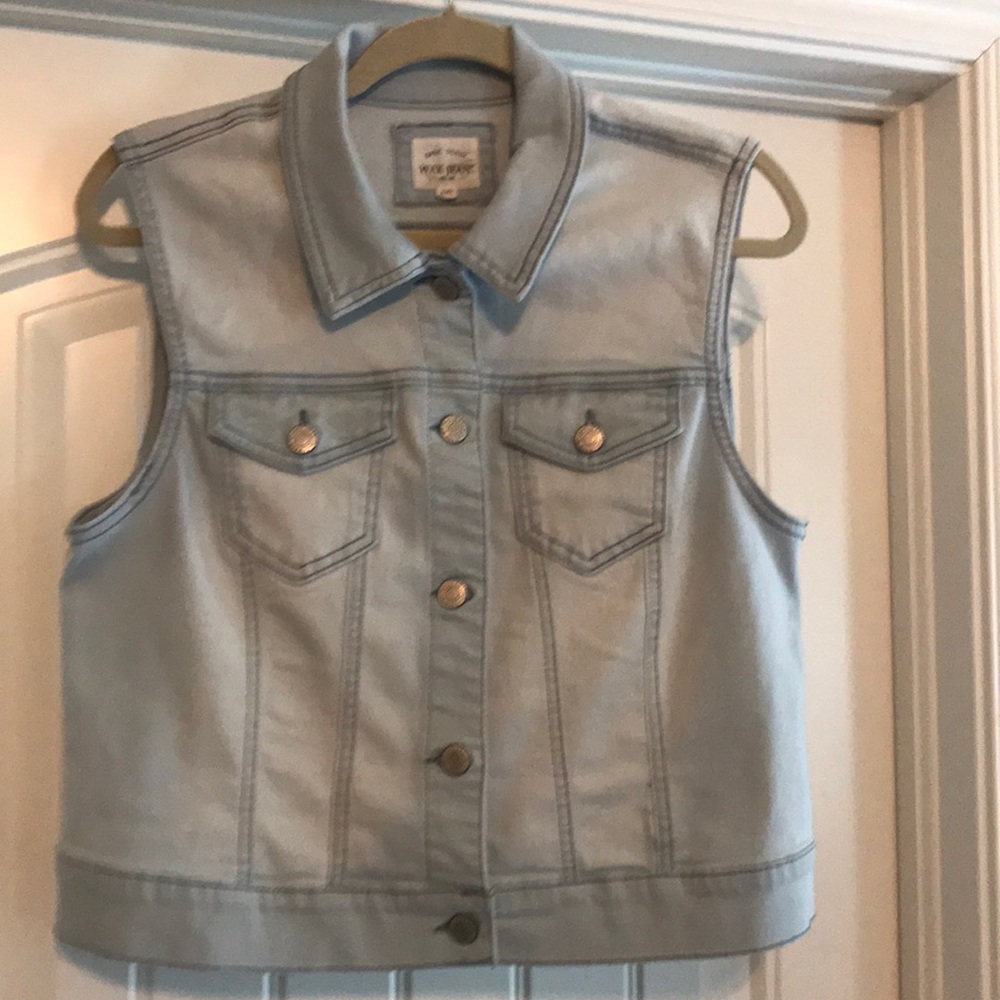 Denim Vest from Klassy Girl Boutique